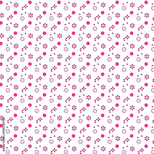 Seamless floral pattern. seamless pattern with flower on white background. seamless Flower  with abstract floral pattern. Vector illustration.