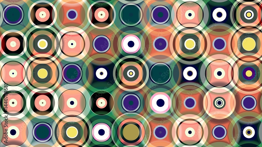 Fototapeta premium circle motif, circle pattern, symmetrical, circle lines, wall wallpaper, HD