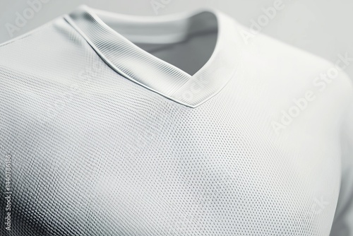 blank white jersey mockup for football club, Soccer.