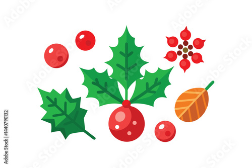 christmas holly berries
