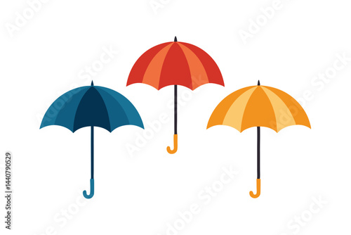set of umbrella
