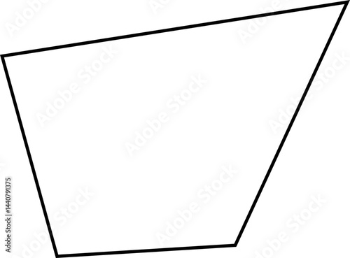 Polygon blending dynamic organic movements into a squared outline created with fine minimalist irregular lines.