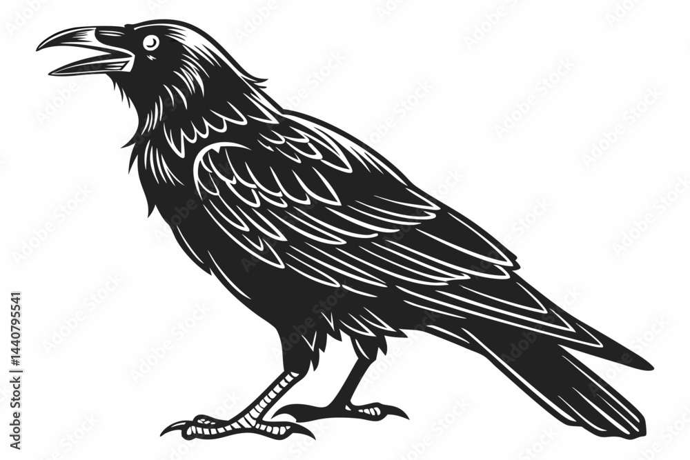 Fototapeta premium eagle isolated on white background