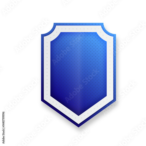 Blue Shields and Badges for Premium Branding and Recognition