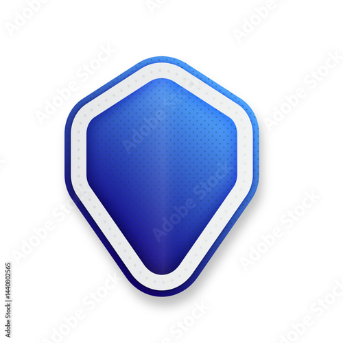 Blue Shields and Badges for Premium Branding and Recognition
