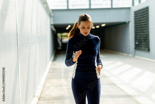 Focused runner training in ...