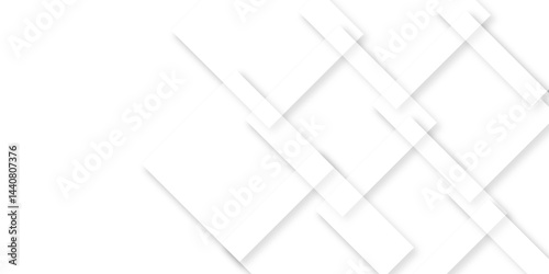 White floor tiles abstract layers smooth 3d shadow vector design wallpaper