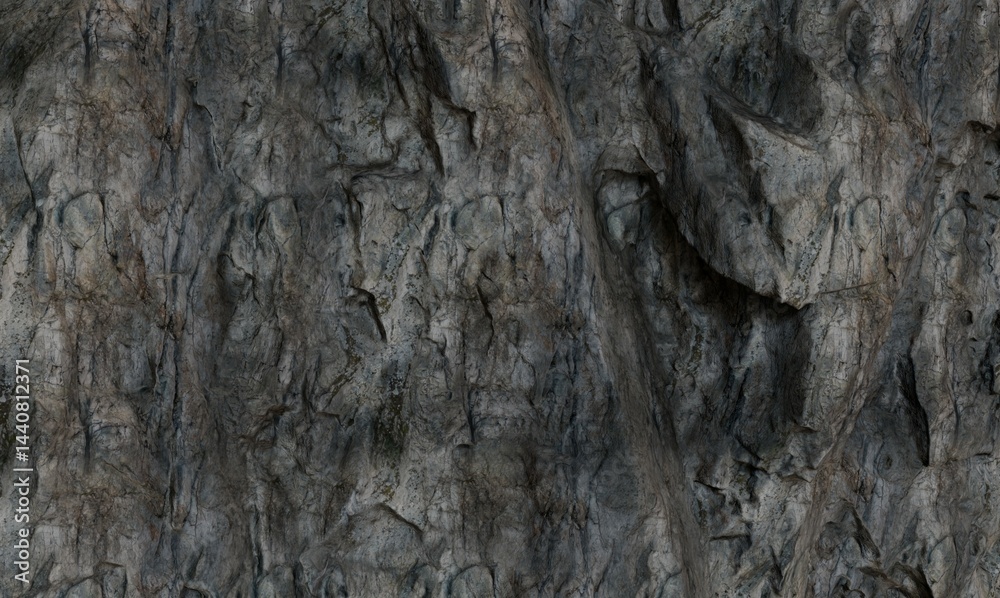 Rough, textured rock face with ancient markings Rough, textured rock face with ancient markings