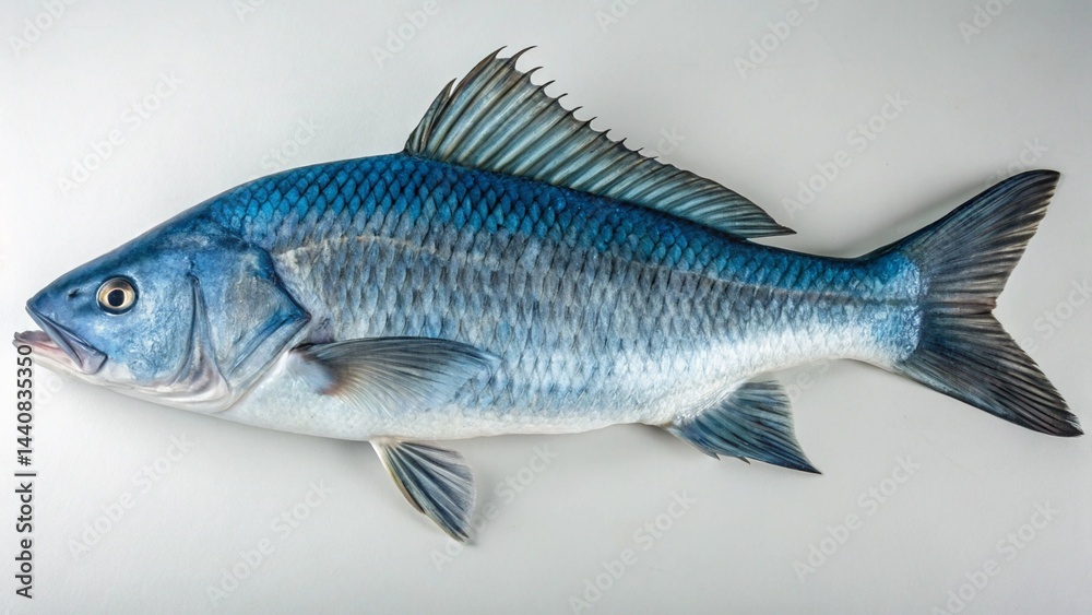 Fototapeta premium Blue Catfish on studio background