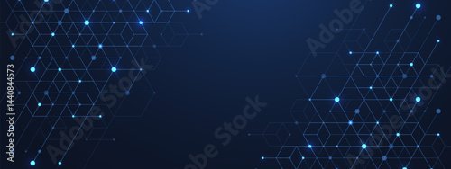 Abstract digital blockchain cube blocks concept. 3D big data cubes quantum computer technology idea. Artificial intelligence data core cubes design element