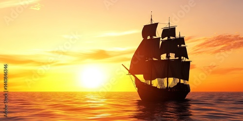 barbary corsair ship 
