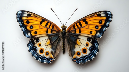 Wallpaper Mural Detailed view of a vibrant insect with intricate wing patterns. Torontodigital.ca