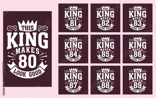 This king makes 80 look good