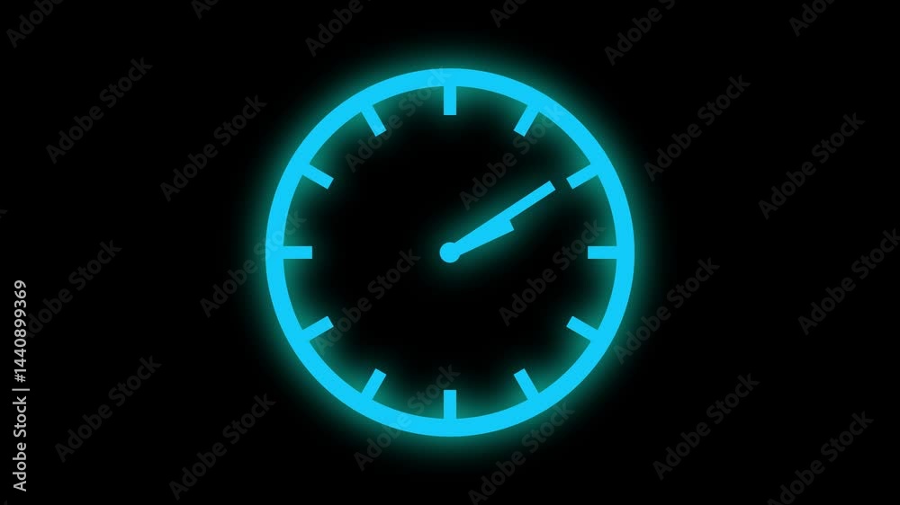 Clock Animation for Deadline or Time Passing, Analog Clock Counting Down to Deadline, Countdown Timer Concept with Analog Clock Clock Animation for Deadline or Time Passing, Analog Clock Counting Down to Deadline, Countdown Timer Concept with Analog Clock