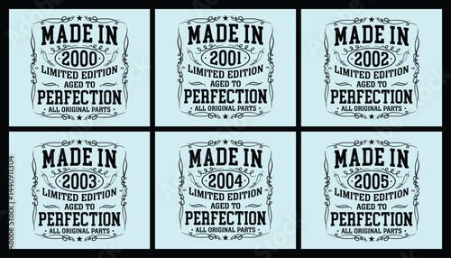 Vintage 2000 aged to perfection