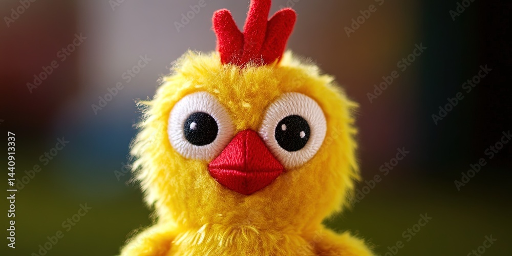 Fototapeta premium plushie chicken