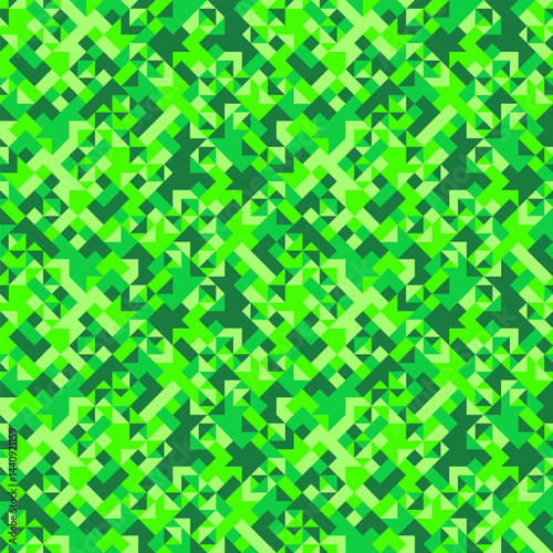 Colored mosaic pattern background - colorful abstract vector graphic