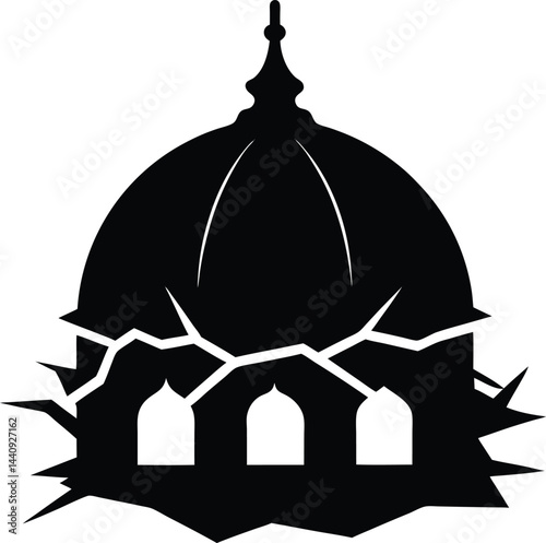 vector illustration of a mosque
