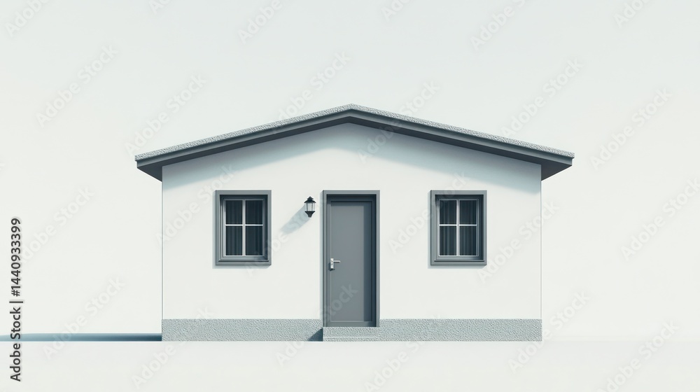 3D Model of a Small House 3D Model of a Small House