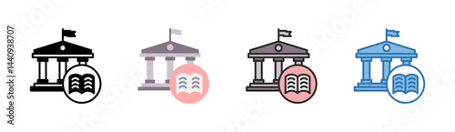 Public Library Icon