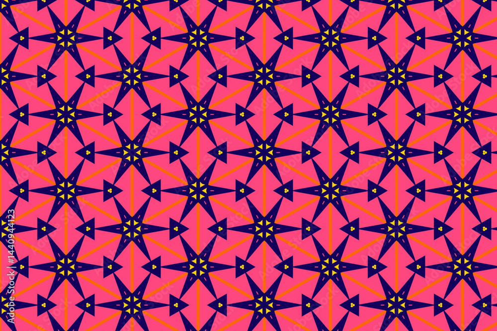 Fototapeta premium Oriental pattern for textiles, wallpaper, for use in graphics .