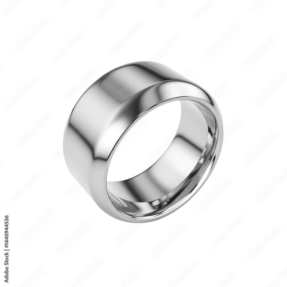 Elegant silver ring design for modern style. Elegant silver ring design for modern style.