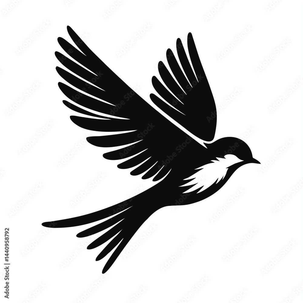 Obraz premium A flying Bird.