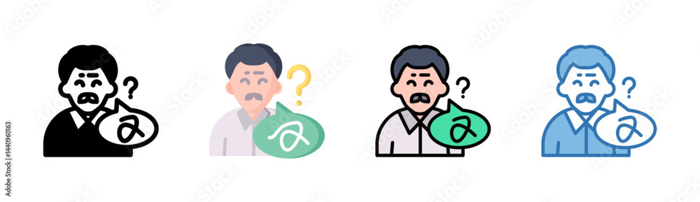 Communication Problems Icon Communication Problems Icon