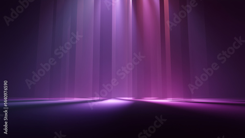 Cinematic Foggy Space with Soft Gradients