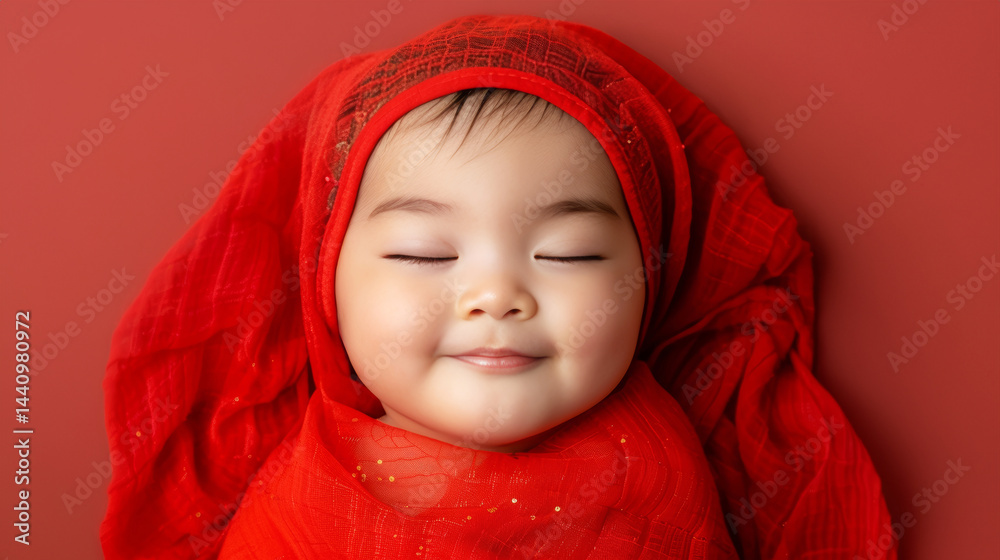Charming portrait of joyful indian child in traditional attire against soft pastel background Charming portrait of joyful indian child in traditional attire against soft pastel background