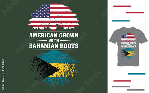 american grown with Bahamian roots