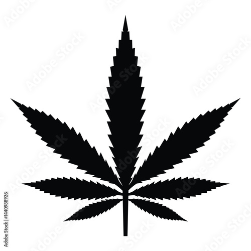Marijuana cannabis leaf design background
