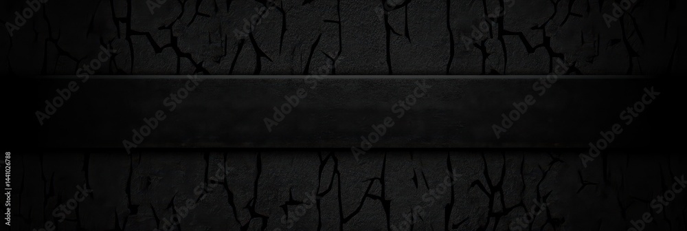 Dark, Textured Background with Horizontal Band