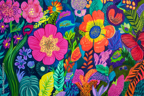 abstract floral background