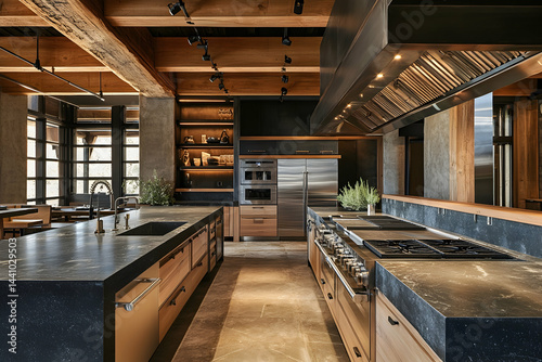 interior of a modern kitchen