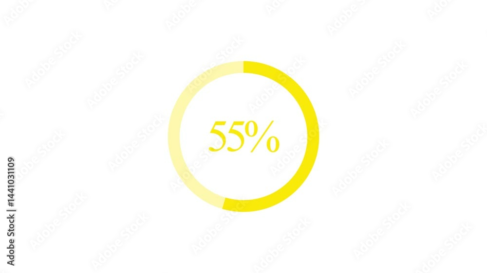 Pie chart animated video with 60 percent element Statistics Business and finance theme Visual Data Representation for Finance, Sales, Statistics, Diagram. Motion Graphics Animated Pie chart animated video with 60 percent element Statistics Business and finance theme Visual Data Representation for Finance, Sales, Statistics, Diagram. Motion Graphics Animated