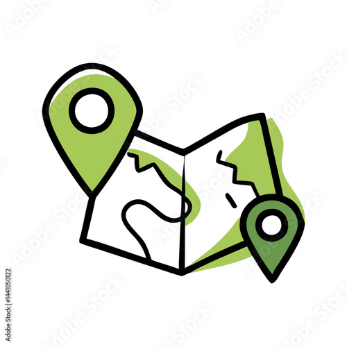 Efficient delivery map design for urban logistics and fleet management solutions