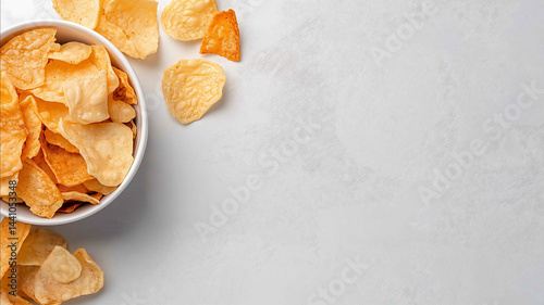 Stock photo snack copy space