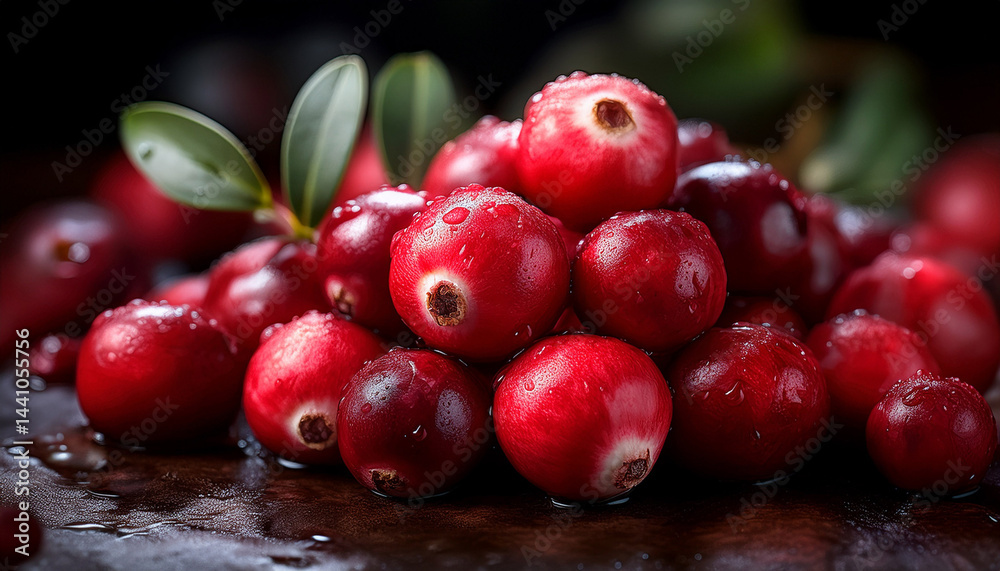 Obraz premium cranberries