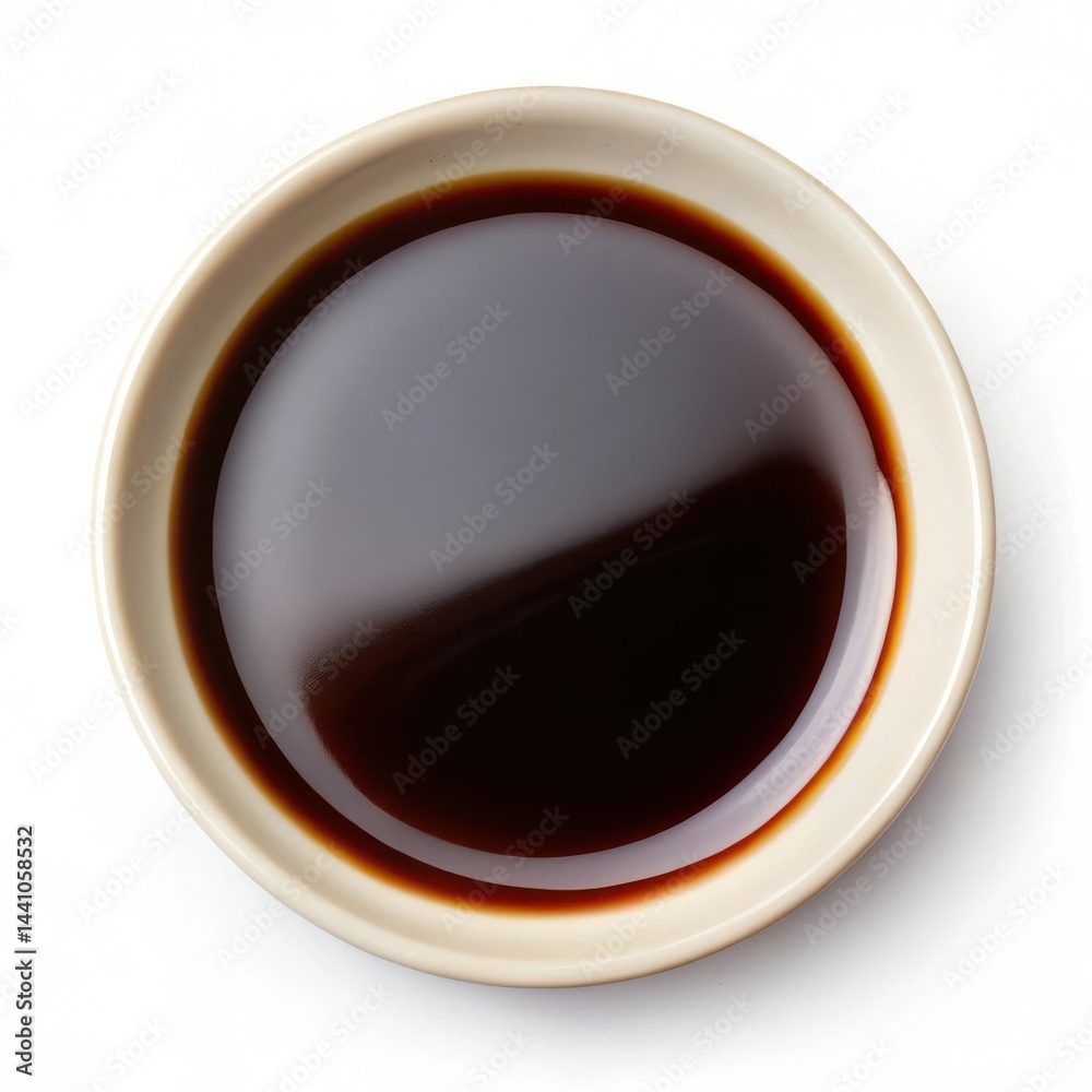 Soy Sauce In A Small Bowl On A White Background Food Photography Soy Sauce In A Small Bowl On A White Background Food Photography