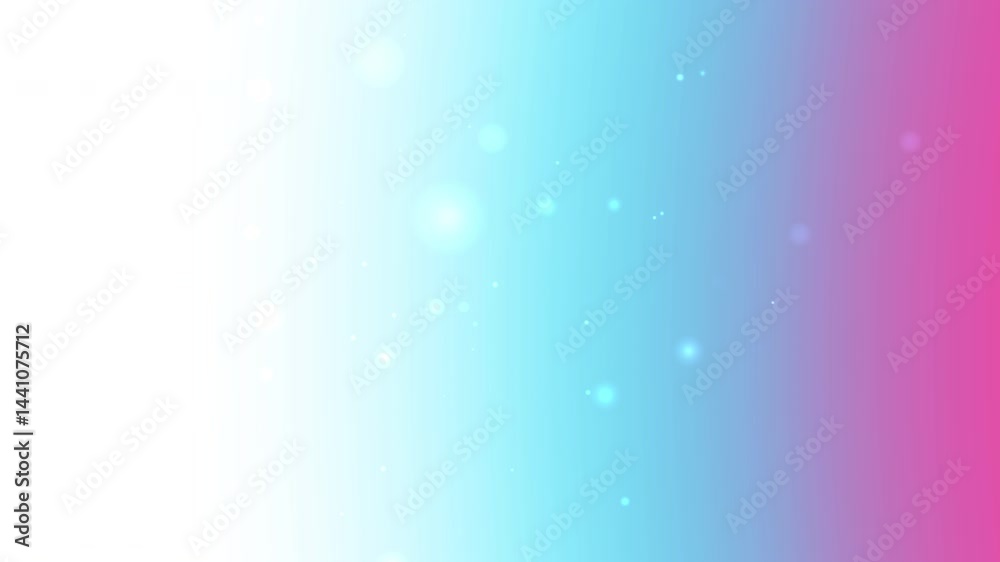 light blue and soft pink gradient with glowing floating bokeh particles perfect for romantic themes birthday cards or festive digital designs like new year or valentines