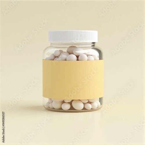 suppliments,3d suppliments bottle,realistic suppliments, transparent suppliment bootlles, tablets, multiple bottles,medicine,without label,glass jar multi color,capsules, omega 3 capsules, vitamins,  