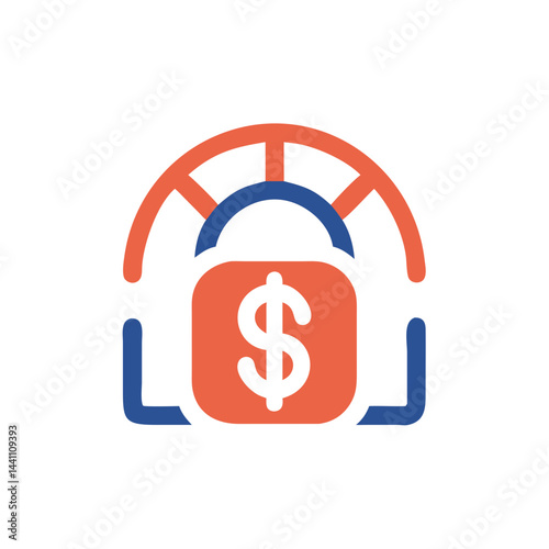Emergency Fund Symbol Representing Financial Security  