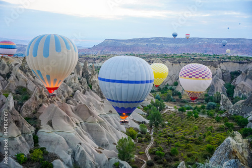 Hot Air Balloon in Cappadocia, Nevsehir, Turkiye