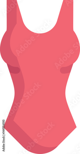 swim suit illustration on a white background     