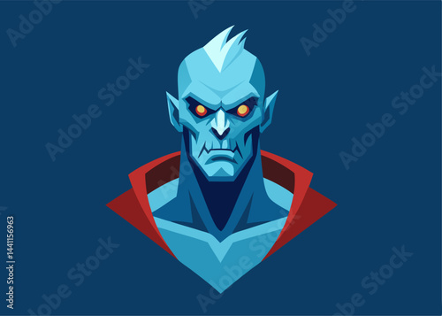 Ice Vampire Portrait 