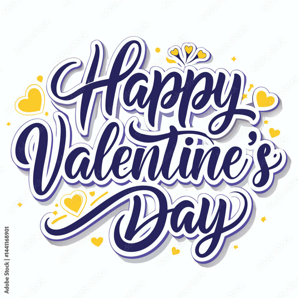 Obraz premium Happy Valentine's Day greeting