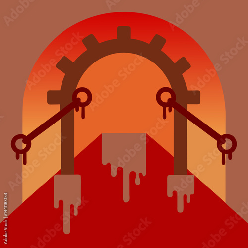 A golden key resting on a cloud, symbolizing access to the kingdom of heaven.