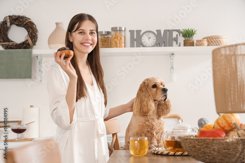 Beautiful young happy woman...