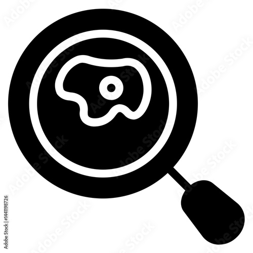 Meal Dinner Cook Glyph Icon